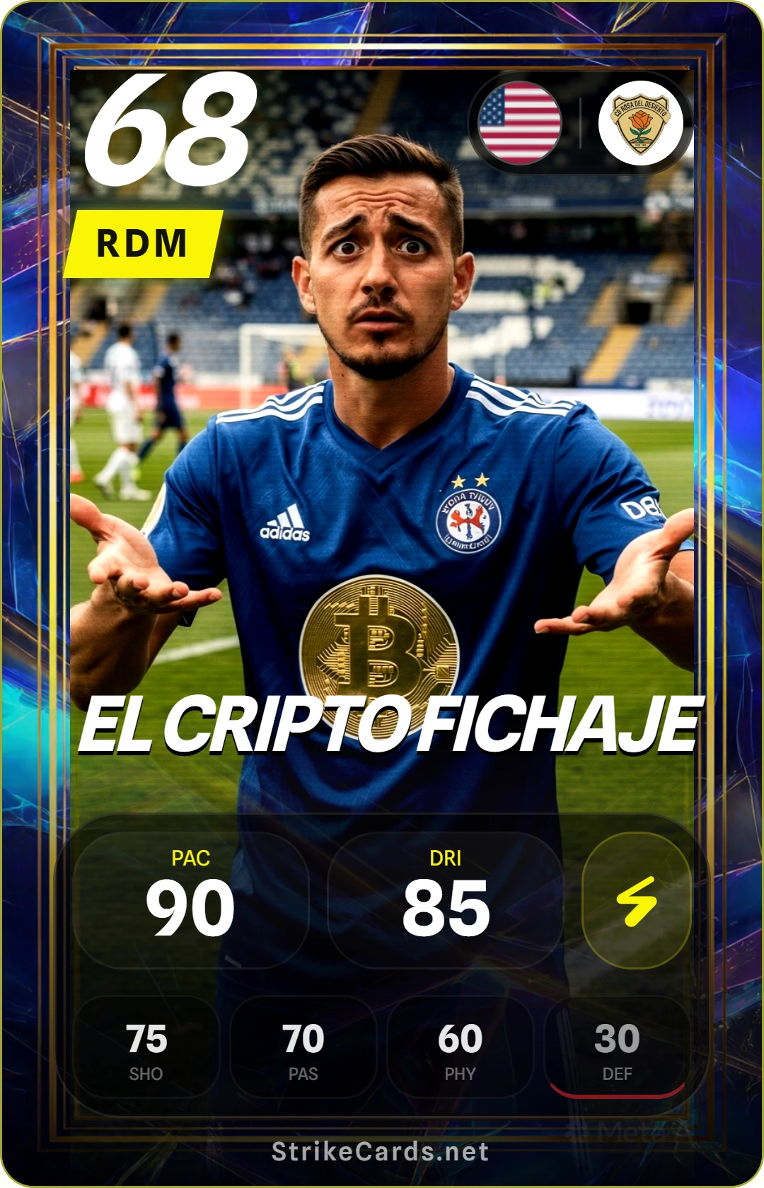 Tarjeta de El Cripto Fichaje