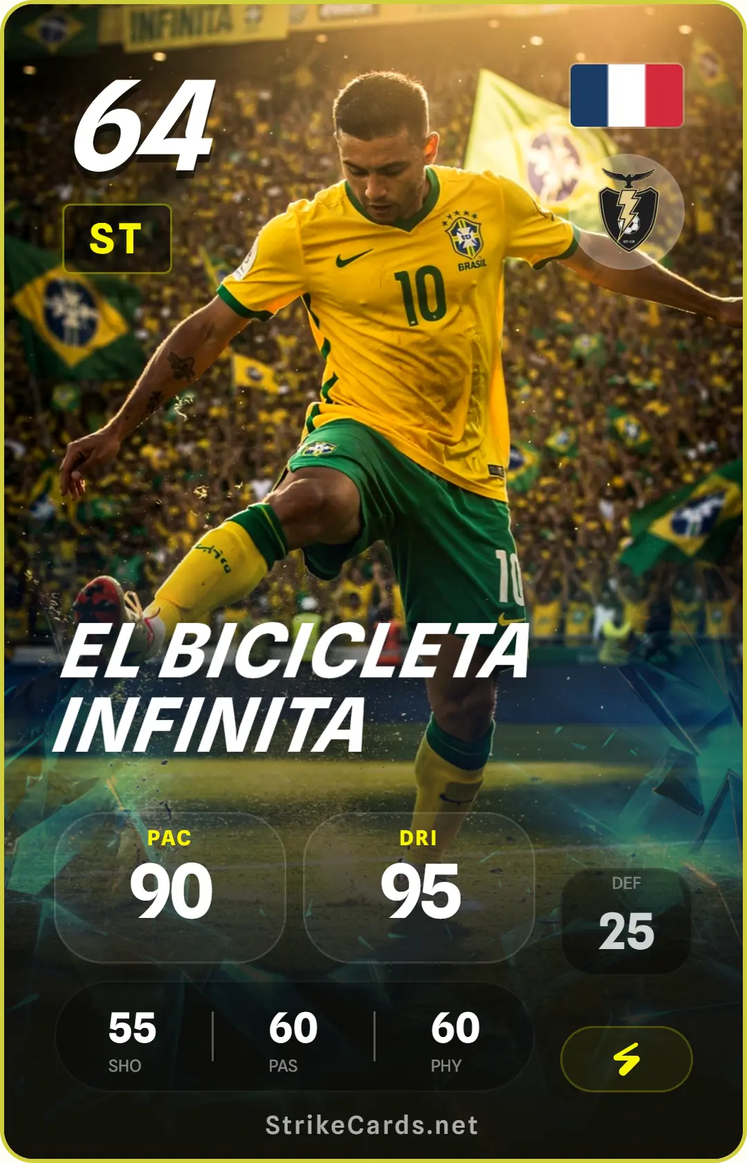 Tarjeta de El de la bicicleta infinita